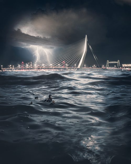 Rotterdam - Storm at Sea